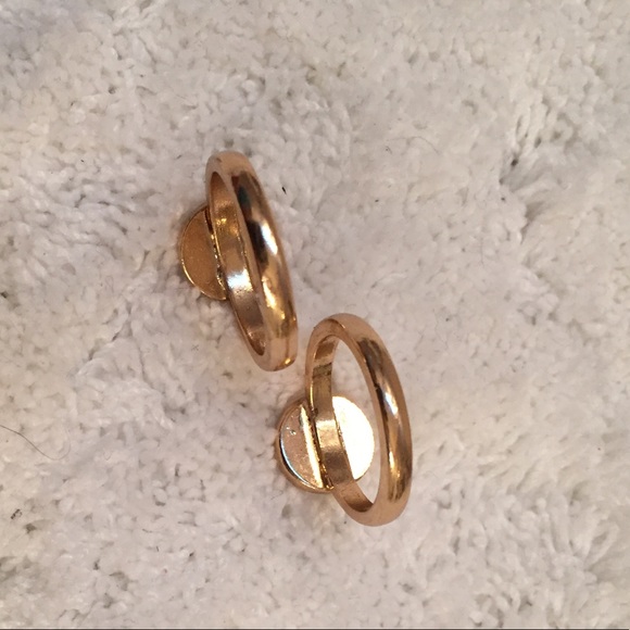 Gold Pave Halo Ring - Clear - Picture 4 of 7